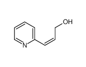 2-Propen-1-ol,3-(2-pyridinyl)-(9CI) structure