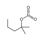 2-methylpentan-2-yl nitrate结构式