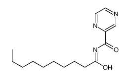 N-decanoylpyrazine-2-carboxamide Structure