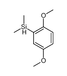 (2,5-dimethoxyphenyl)dimethylsilane Structure