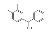 (3,4-Dimethylphenyl)(phenyl)methanol Structure