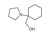 (1-pyrrolidin-1-yl-cyclohexyl)-methanol Structure