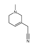 3-Pyridineacetonitrile,1,2,5,6-tetrahydro-1-methyl-(9CI) Structure