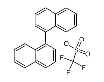 8-hydroxy-1-(1-naphtyl)naphthalene triflate结构式