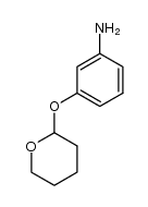 m-tetrahydropyran-2-yloxyaminobenzene Structure