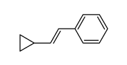1-phenyl-2-cyclopropylethylene结构式