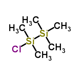 disilane, chloropentamethyl- structure