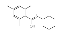 N-cyclohexyl-2,4,6-trimethylbenzamide结构式