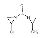 Aziridine,1,1'-sulfinylbis[2-methyl- (7CI,8CI) structure