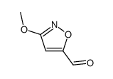 3-methoxy-isoxazole-5-carbaldehyde Structure