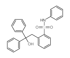 2-(2-hydroxy-2,2-diphenyl-ethyl)-N-phenyl-benzenesulfonamide picture