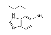 1H-Benzimidazol-5-amine,4-butyl-(9CI) picture