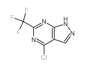 4-氯-6-三氟甲基-1H-吡唑[3,4-D]嘧啶图片
