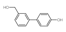 3-(4-Hydroxyphenyl)benzyl alcohol结构式