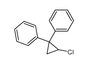 1-chloro-2,2-diphenyl-cyclopropane Structure