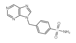 Benzenesulfonamide,4-(9H-purin-9-ylmethyl)- picture