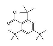 2,4,6-tritert-butylbenzoyl chloride Structure