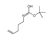 五烯基4-氨基甲酸叔丁酯结构式