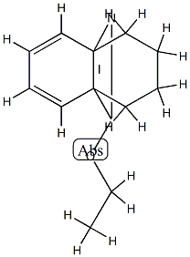 10-Ethoxy-1,2,3,4-tetrahydro-8a,4a-(nitrilometheno)naphthalene结构式