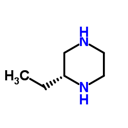 (S)-2-乙基哌嗪结构式