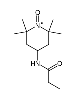 N-(2,2,6,6-Tetramethyl-piperidin-4-yl)-propionamide结构式