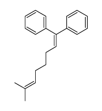 (7-methyl-1-phenylocta-1,6-dienyl)benzene Structure