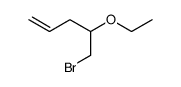 4-ethoxy-5-bromo-1-pentene结构式