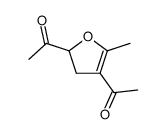 Ethanone, 1,1-(2,3-dihydro-5-methyl-2,4-furandiyl)bis- (9CI)结构式