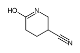 6-oxopiperidine-3-carbonitrile Structure