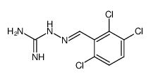 2-(2,3,6-trichlorobenzylidene)hydrazine-1-carboximidamide Structure