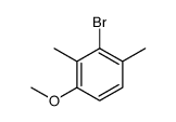 3-bromo-1-methoxy-2,4-dimethylbenzene Structure