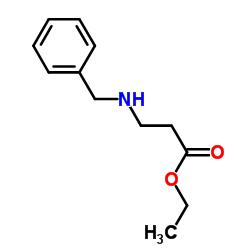 Ethyl 3-(benzylamino)propanoate structure