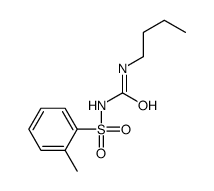 1-butyl-3-(2-methylphenyl)sulfonylurea Structure