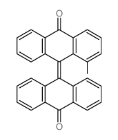 9(10H)-Anthracenone,4-methyl-10-(4-methyl-9-oxo-10(9H)-anthracenylidene)-结构式