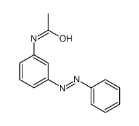 N-(3-phenyldiazenylphenyl)acetamide结构式