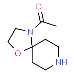 1-Oxa-4,8-diazaspiro[4.5]decane,4-acetyl- (9CI) Structure