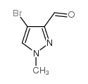 4-Bromo-1-methylpyrazole-3-carboxaldehyde structure