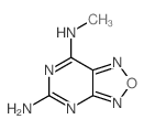 [1,2,5]Oxadiazolo[3,4-d]pyrimidine-5,7-diamine,N7-methyl-结构式