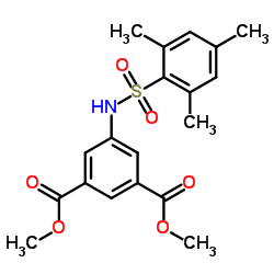 Dimethyl 5-[(mesitylsulfonyl)amino]isophthalate Structure