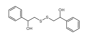 bis-(2-hydroxyethylphenyl)disulfide结构式