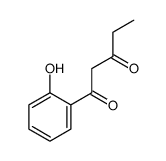 1-(2-hydroxyphenyl)pentane-1,3-dione结构式
