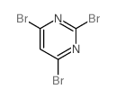 2,4,6-TRIBROMOPYRIMIDINE Structure