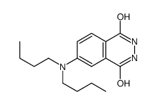6-(dibutylamino)-2,3-dihydrophthalazine-1,4-dione结构式
