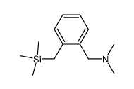 [o-[α-(trimethylsilyl)methyl]benzyl]dimethylamine Structure