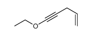 5-ethoxypent-1-en-4-yne Structure