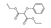 diethyl 2-phenoxymalonate Structure