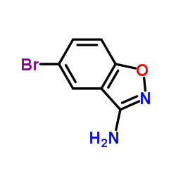 5-Bromobenzo[d]isoxazol-3-ylamine Structure