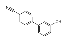 3′-羟基-[1,1′-联苯]-4-甲腈 3′-羟基联苯-4-甲腈结构式