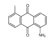 1-Amino-5-methyl-anthraquinone Structure