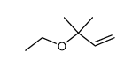 ethoxy-3 methyl-3 butene-1结构式